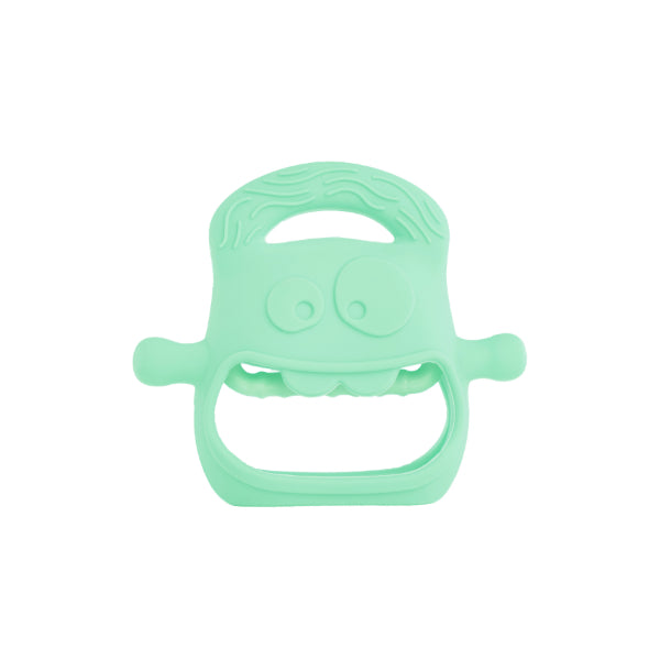 Açık Yeşil Bebek Silikon Diş Kaşıyıcı