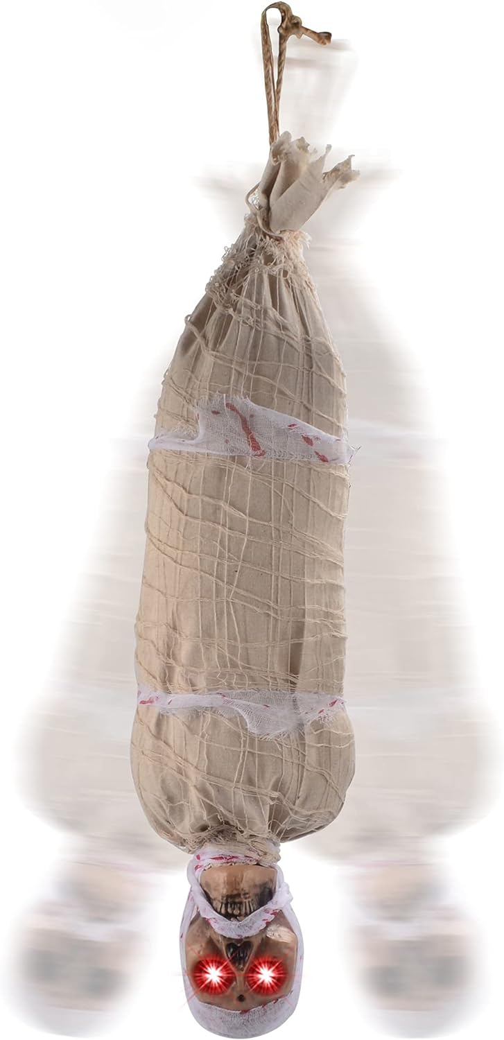 Halloween Sensörlü Işıklı Hareketli Mumya