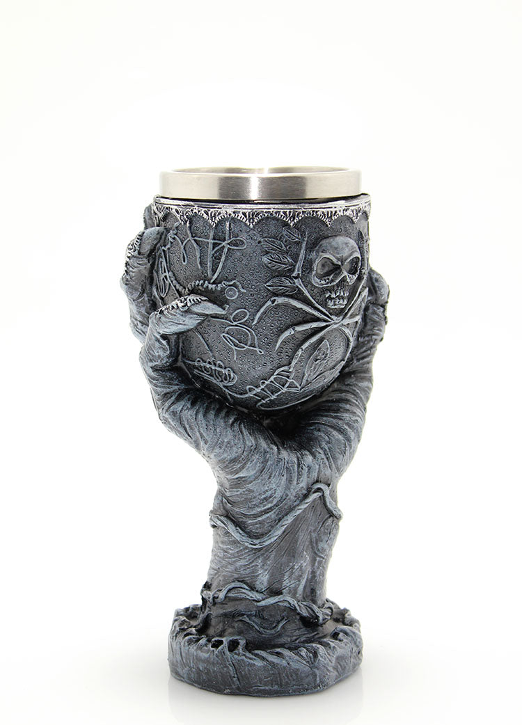 Paslanmaz Çelik El Tasarımı Kadeh Bardak Model 1