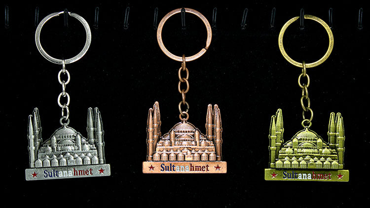 Metal Sultanahmet Anahtarlık