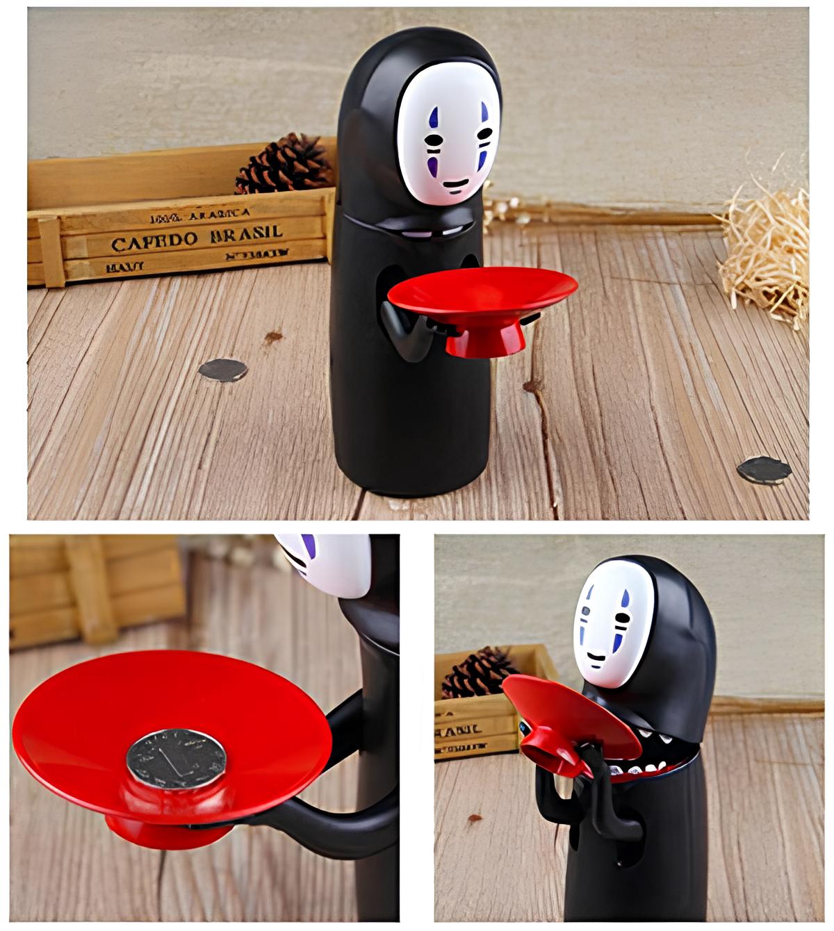 Elektronik Sesli Kumbara No Face Tasarımlı