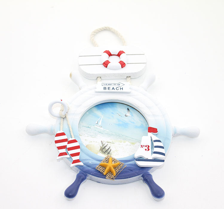 Ahşap Marin Dümenli Çerçeve Model 3