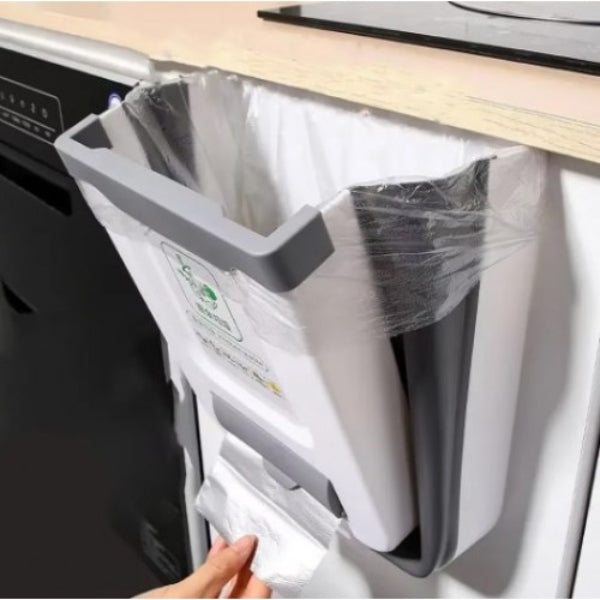Katlanabilir Mutfak Çöp Kovası Torba Hazneli
