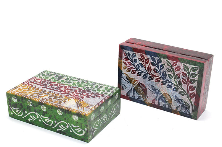 Obsidian Taşı Kutu Model 1