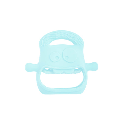 Mavi Bebek Silikon Diş Kaşıyıcı