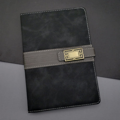 Tarihsiz Ajanda Defter Siyah Renk