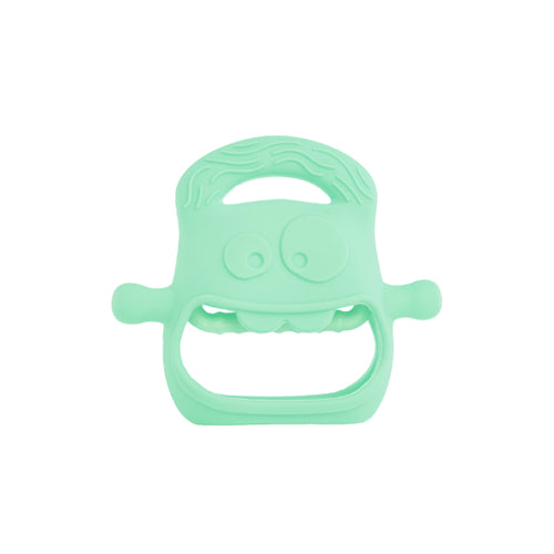 Açık Yeşil Bebek Silikon Diş Kaşıyıcı