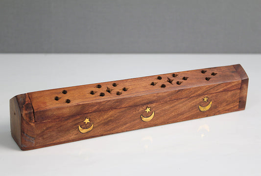 Ahşap Maun Tabut Tütsülük Model 3