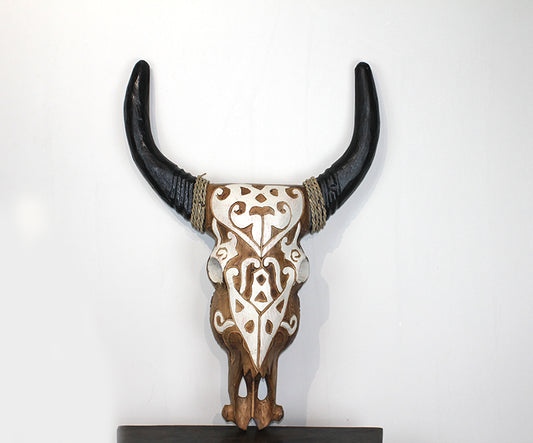 Duvara Asmalı Bufalo Kafası