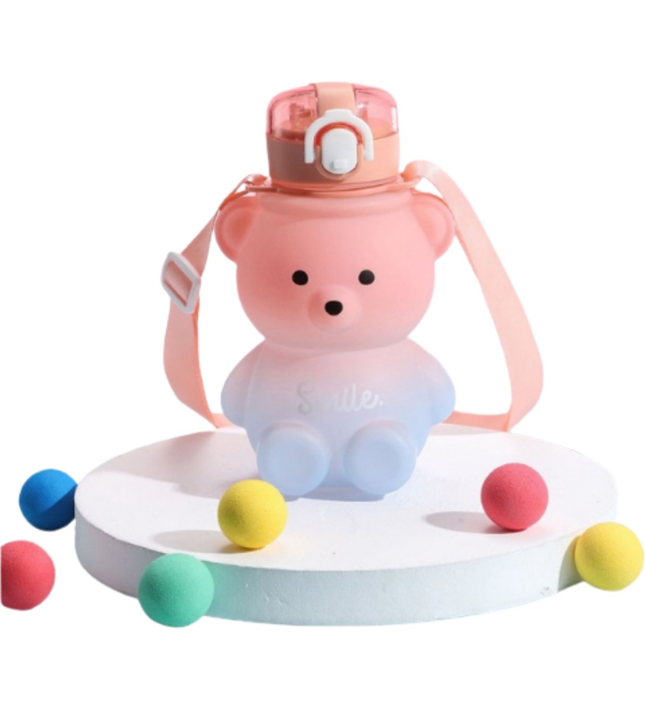 Ayıcık Pipetli Su Matarası ml