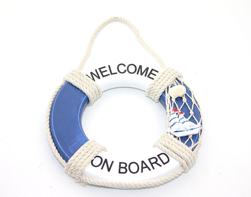 Ahşap Marin Duvara Asmalı Simit Model 1