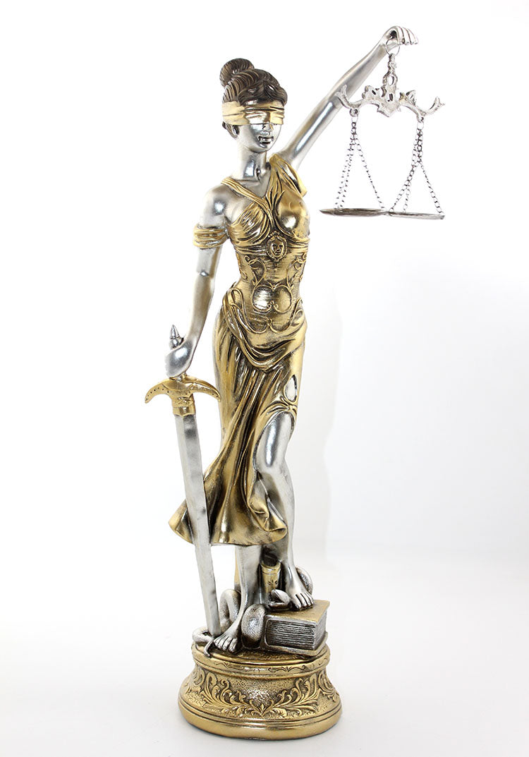 Polyester Adalet Figürü  Model 2