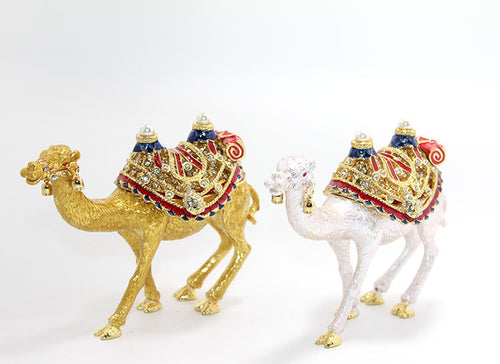 Swarovski Taşlı Tekli Deve Figürü Model 8