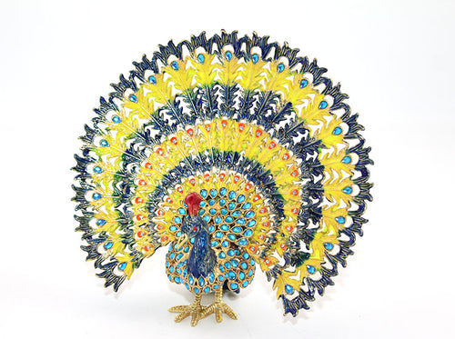 Swarovski Taşlı Tavuskuşu Model 7