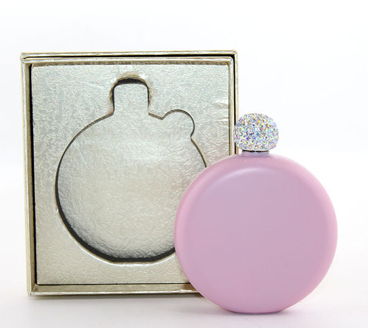 Paslanmaz Çelik Matara 5 Oz Pembe