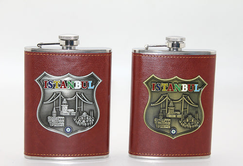 Paslanmaz Çelik İstanbul Yöresel Matara Model 2