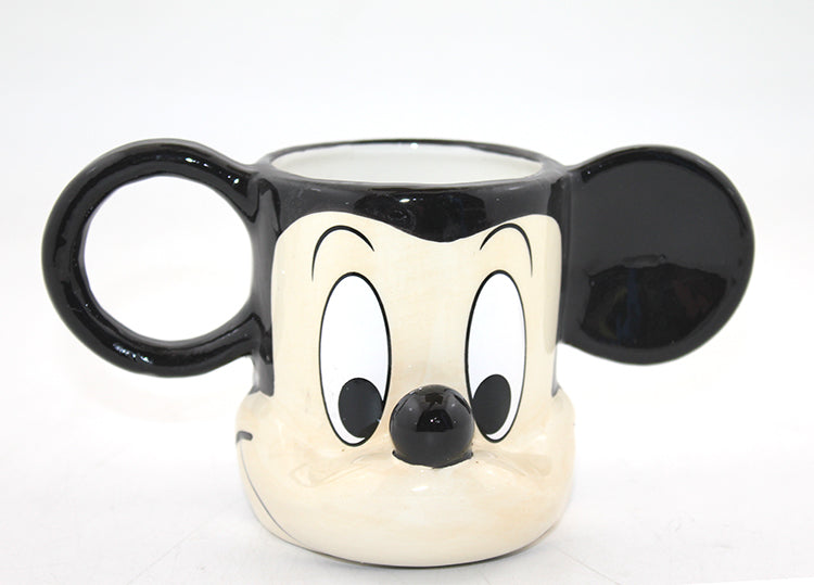 Porselen Mickey Mouse Kupa Bardak