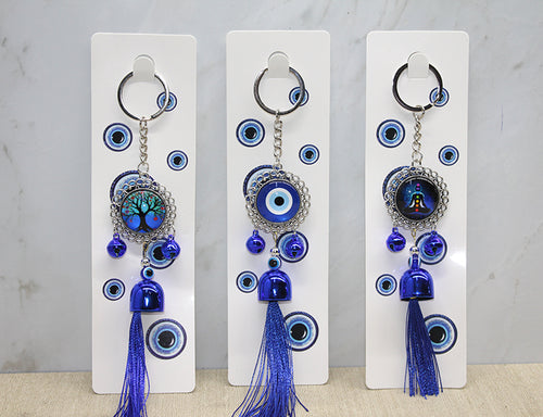 Metal Nazar Boncuğu Anahtarlık