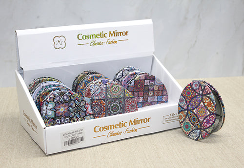 Taşlı El Aynası Oval İnce Model 1