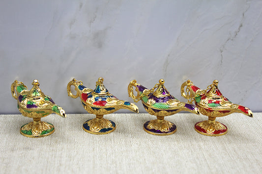 Mineli Metal Alaaddin Lambası Model 1