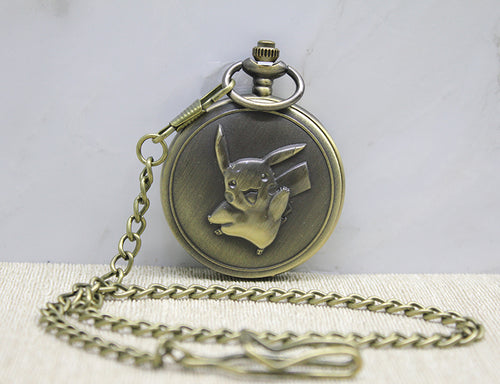 Pikachu Tasarımlı Köstekli Saat