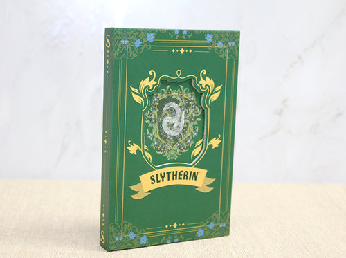 Harry Potter Slytherin Deri Defter