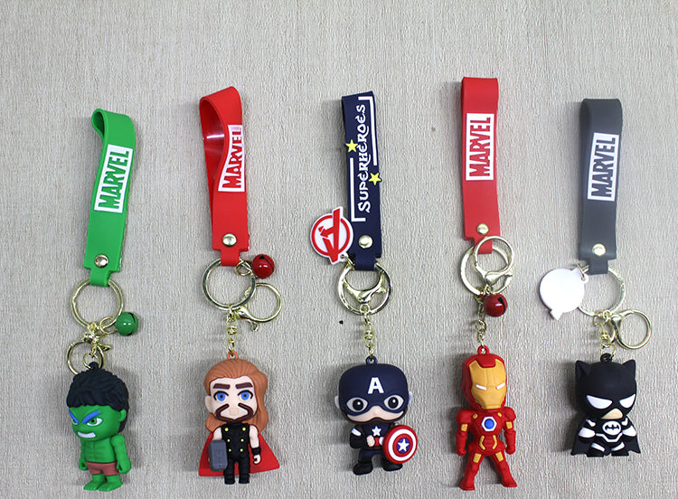 Marvel Karışık Karakter Silikon Anahtarlık