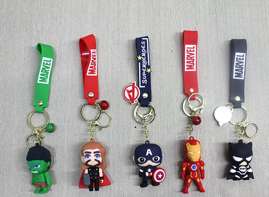 Marvel Karışık Karakter Silikon Anahtarlık