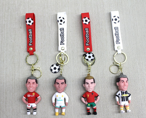 Ronaldo Silikon Anahtarlık