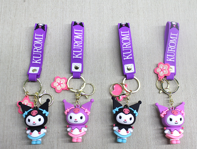 Kuromi Silikon Anahtarlık