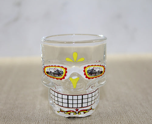 İstanbul Temalı Cam Kurukafa Shot Bardak