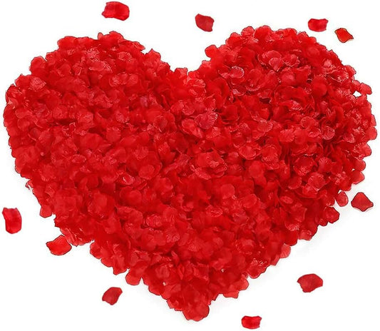 Kırmızı Renk Gül Yaprağı – 10 Paket 1000 Adet