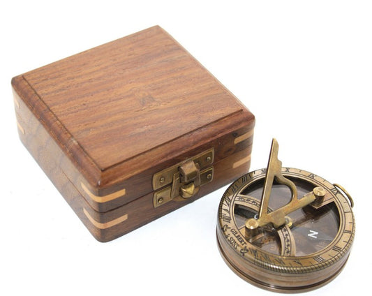 Ahşap Kutulu Pusula Model 7