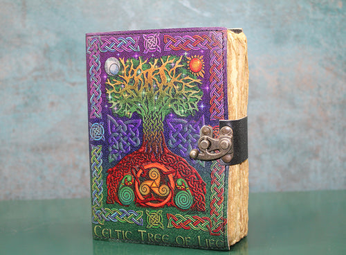 Hayat Ağacı Deri Defter Model 1