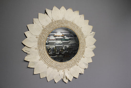 Makrome Duvar Aynası Model 1