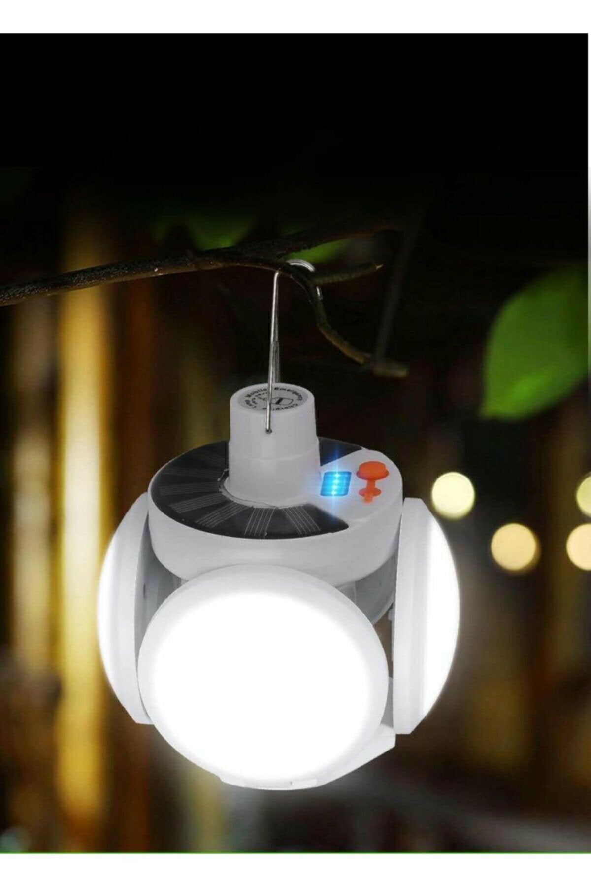 Solar 5 Kanatlı Kamp Lambası