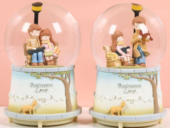 SONBAHAR SEVGILI KAR KÜRESI ORTA BOY