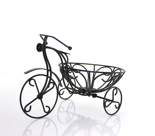 Ferforje Dekoratif Bisiklet Çiçeklik